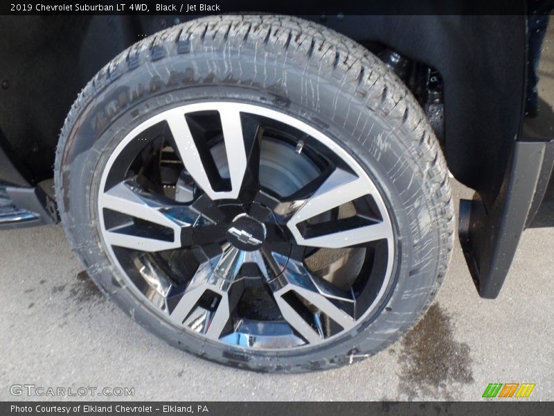 Black / Jet Black 2019 Chevrolet Suburban LT 4WD