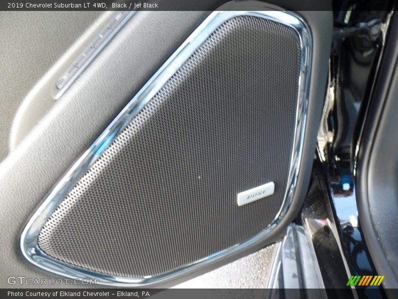 Black / Jet Black 2019 Chevrolet Suburban LT 4WD