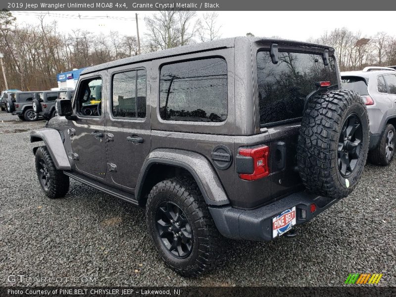 Granite Crystal Metallic / Black 2019 Jeep Wrangler Unlimited MOAB 4x4