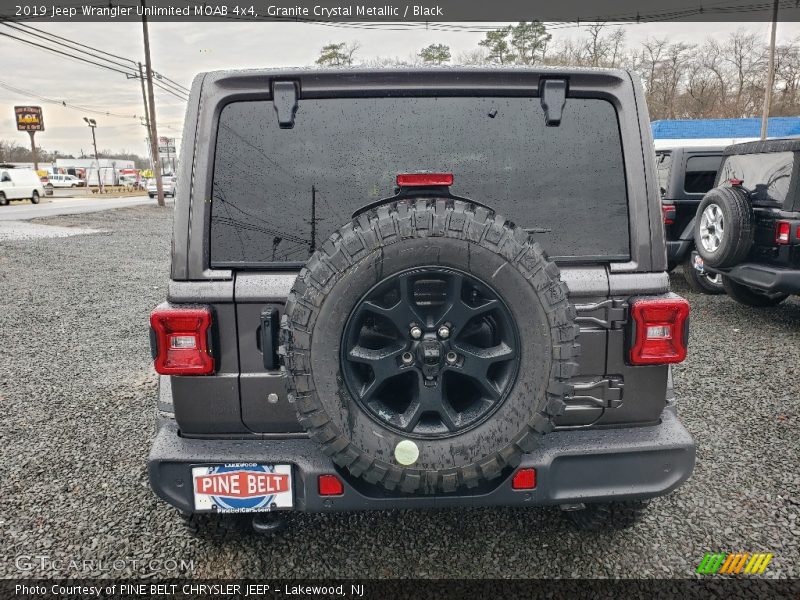 Granite Crystal Metallic / Black 2019 Jeep Wrangler Unlimited MOAB 4x4