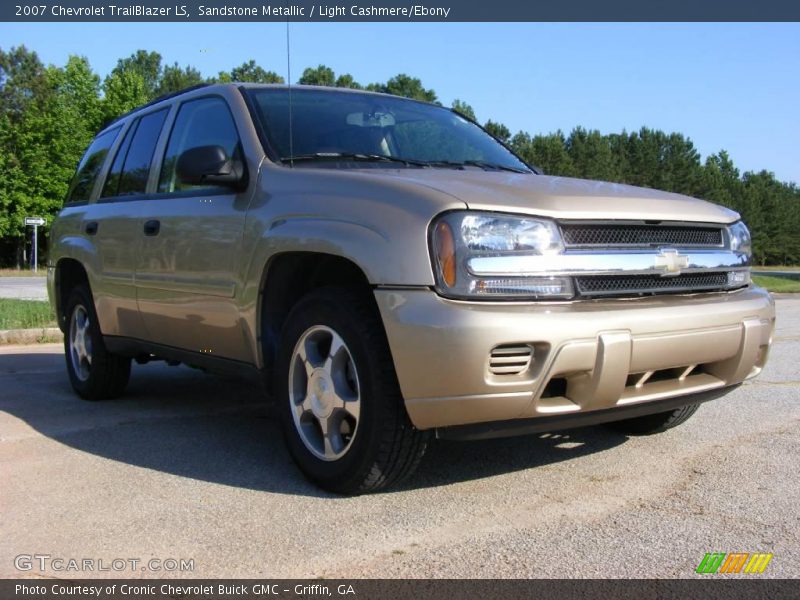 Sandstone Metallic / Light Cashmere/Ebony 2007 Chevrolet TrailBlazer LS