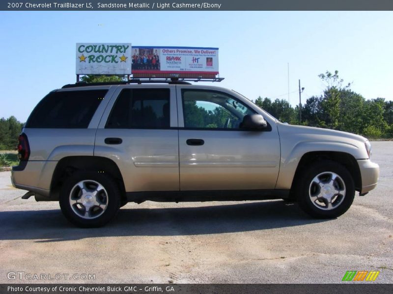 Sandstone Metallic / Light Cashmere/Ebony 2007 Chevrolet TrailBlazer LS