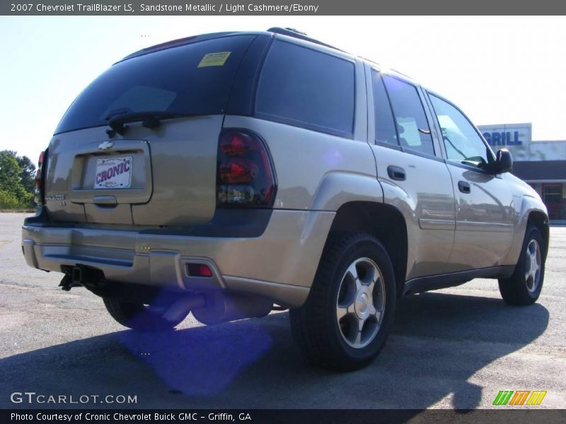 Sandstone Metallic / Light Cashmere/Ebony 2007 Chevrolet TrailBlazer LS