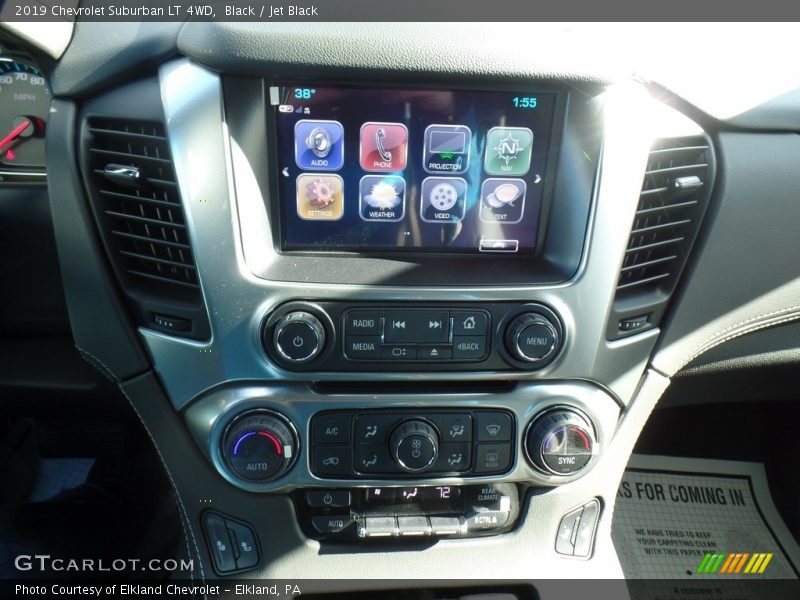 Black / Jet Black 2019 Chevrolet Suburban LT 4WD