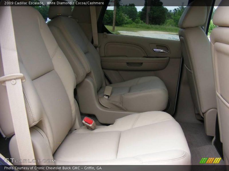 White Diamond / Cocoa/Cashmere 2009 Cadillac Escalade