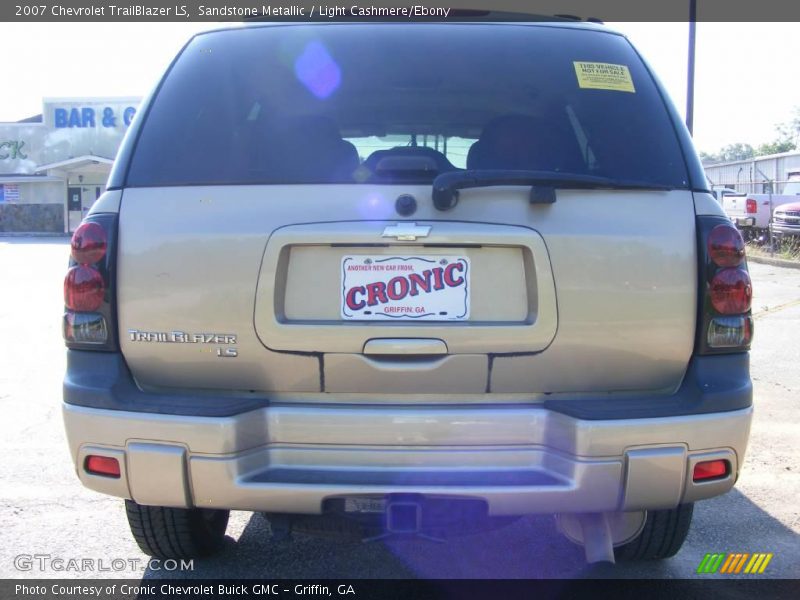Sandstone Metallic / Light Cashmere/Ebony 2007 Chevrolet TrailBlazer LS