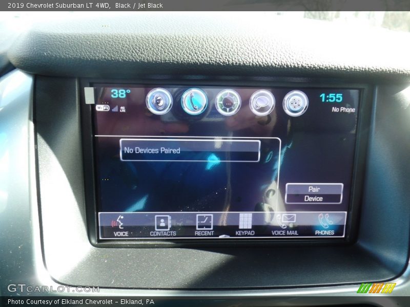 Black / Jet Black 2019 Chevrolet Suburban LT 4WD