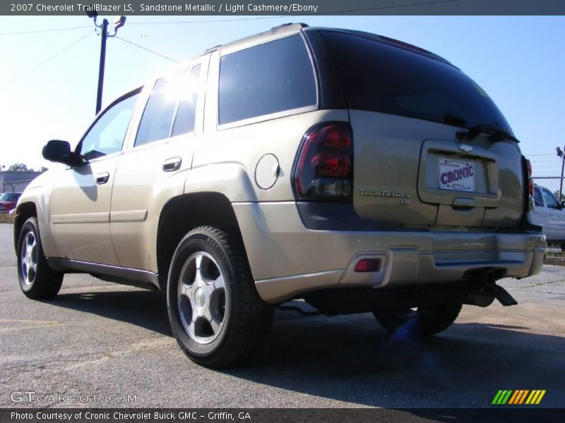 Sandstone Metallic / Light Cashmere/Ebony 2007 Chevrolet TrailBlazer LS