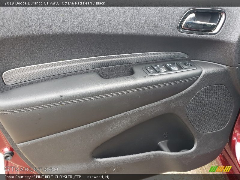 Octane Red Pearl / Black 2019 Dodge Durango GT AWD