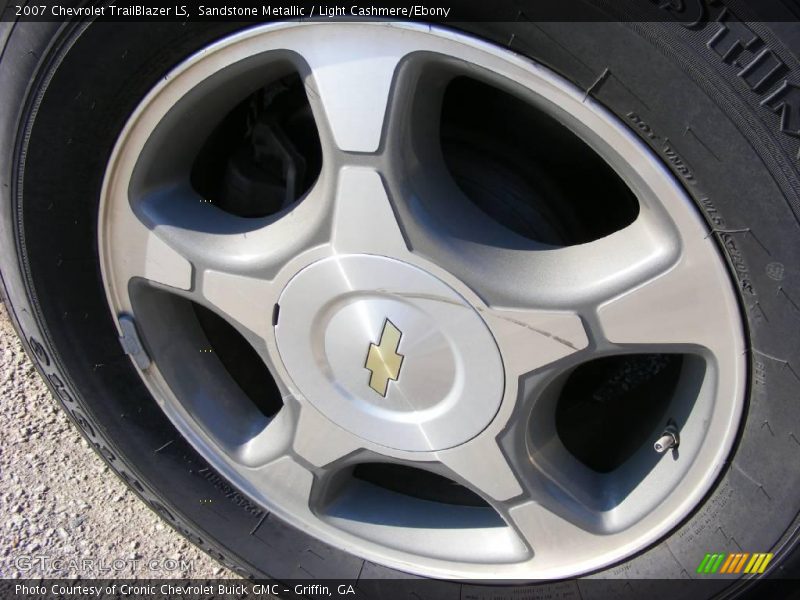 Sandstone Metallic / Light Cashmere/Ebony 2007 Chevrolet TrailBlazer LS