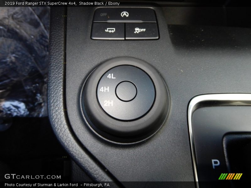 Controls of 2019 Ranger STX SuperCrew 4x4
