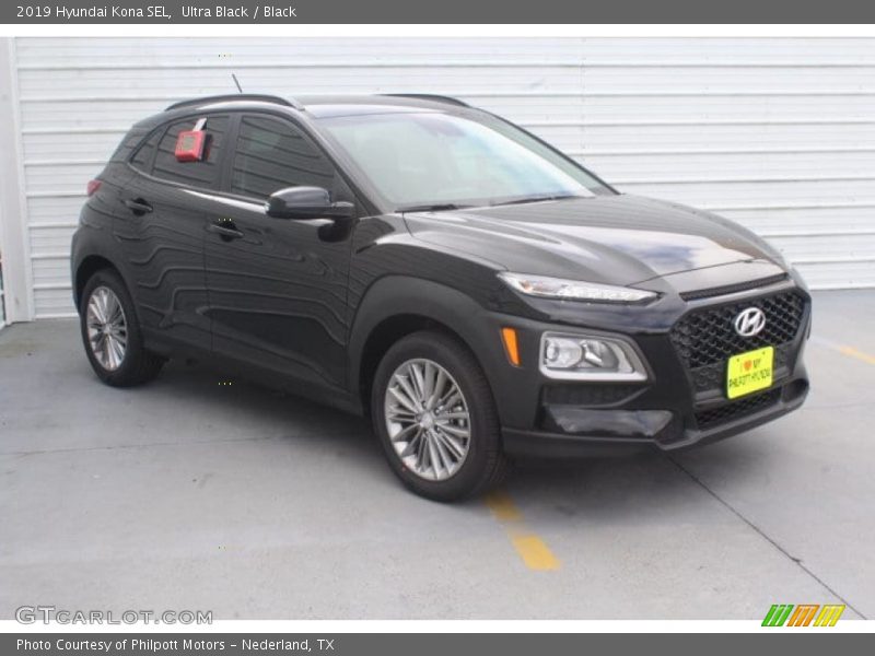Ultra Black / Black 2019 Hyundai Kona SEL
