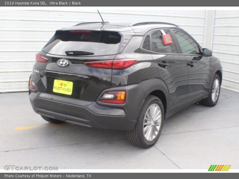 Ultra Black / Black 2019 Hyundai Kona SEL