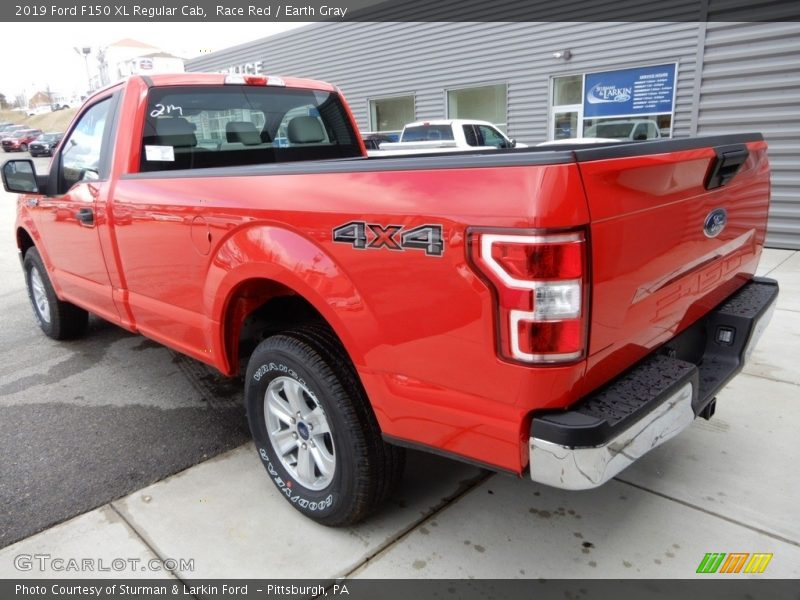 Race Red / Earth Gray 2019 Ford F150 XL Regular Cab