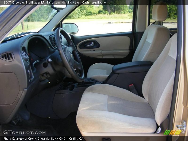 Sandstone Metallic / Light Cashmere/Ebony 2007 Chevrolet TrailBlazer LS