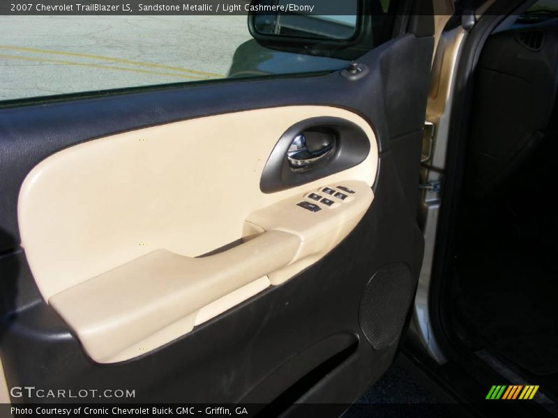 Sandstone Metallic / Light Cashmere/Ebony 2007 Chevrolet TrailBlazer LS
