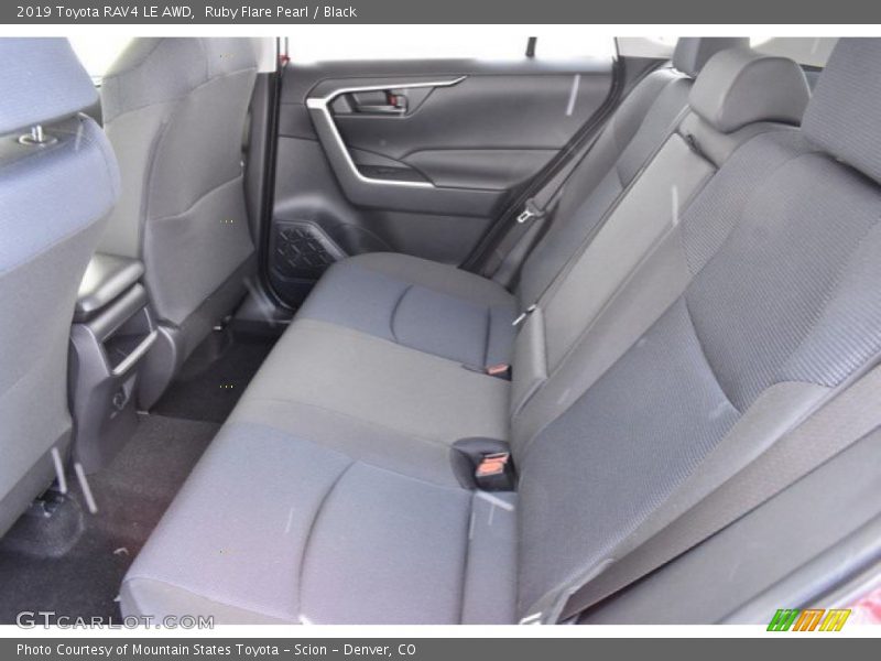 Ruby Flare Pearl / Black 2019 Toyota RAV4 LE AWD