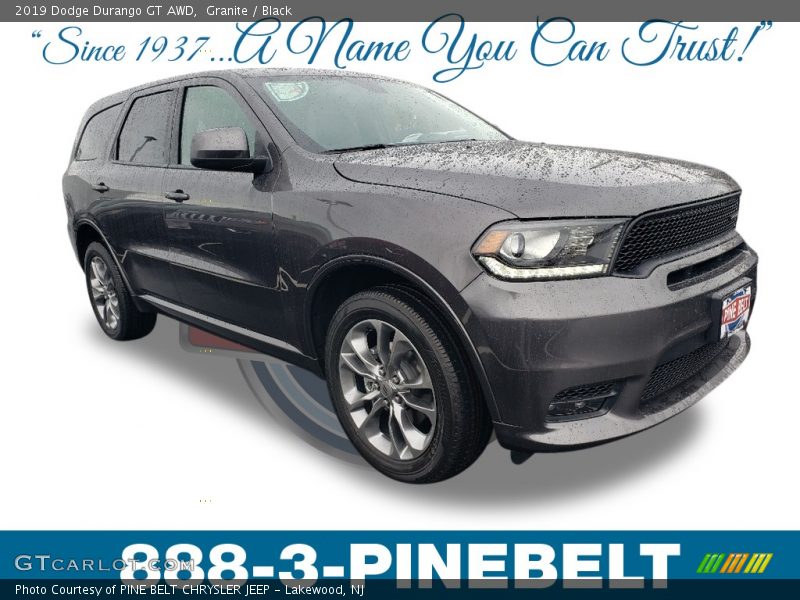 Granite / Black 2019 Dodge Durango GT AWD