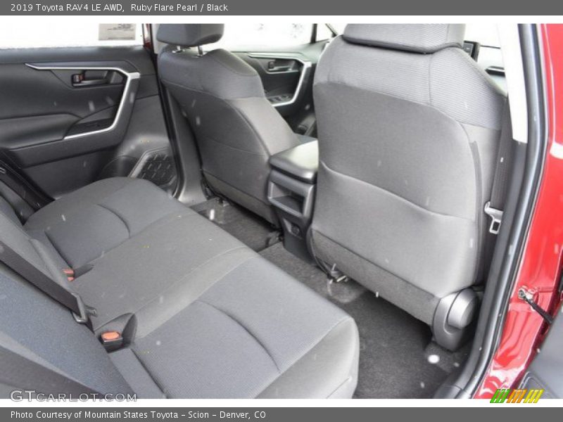 Ruby Flare Pearl / Black 2019 Toyota RAV4 LE AWD