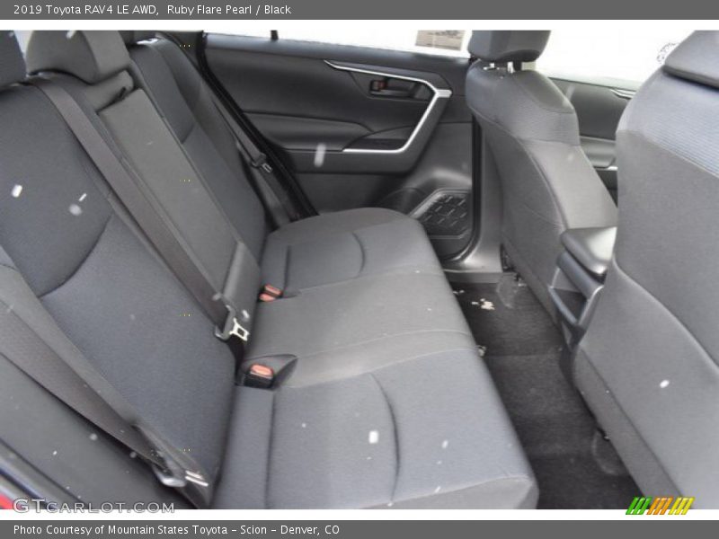 Ruby Flare Pearl / Black 2019 Toyota RAV4 LE AWD