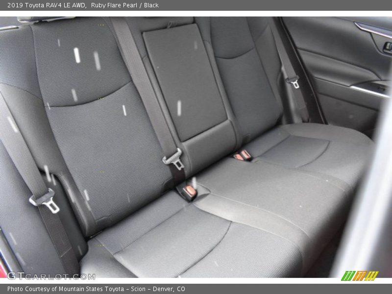Ruby Flare Pearl / Black 2019 Toyota RAV4 LE AWD