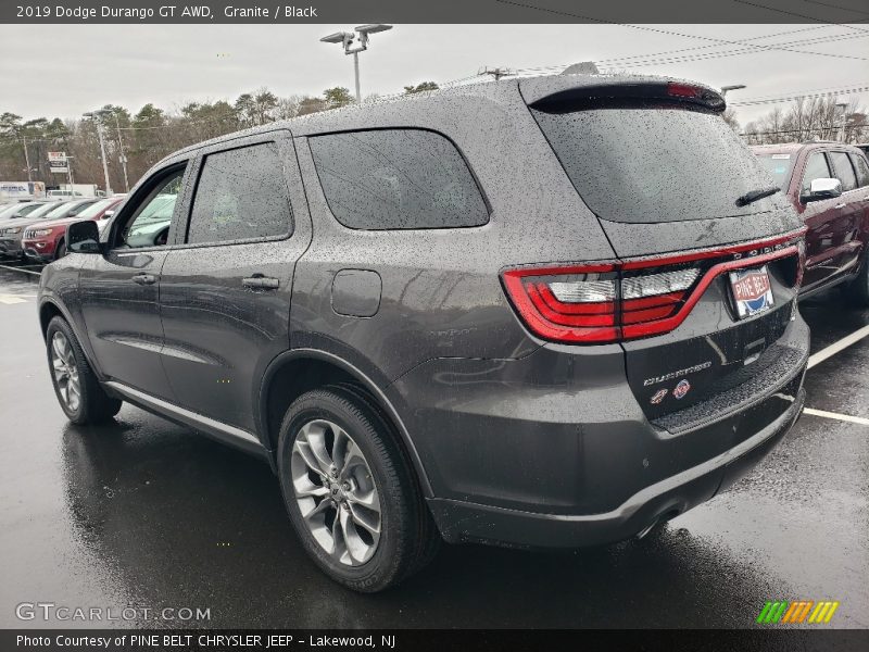 Granite / Black 2019 Dodge Durango GT AWD