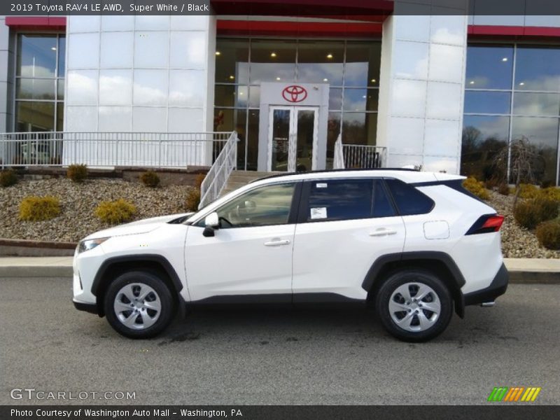  2019 RAV4 LE AWD Super White