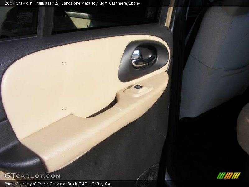Sandstone Metallic / Light Cashmere/Ebony 2007 Chevrolet TrailBlazer LS