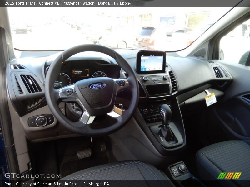 Dark Blue / Ebony 2019 Ford Transit Connect XLT Passenger Wagon