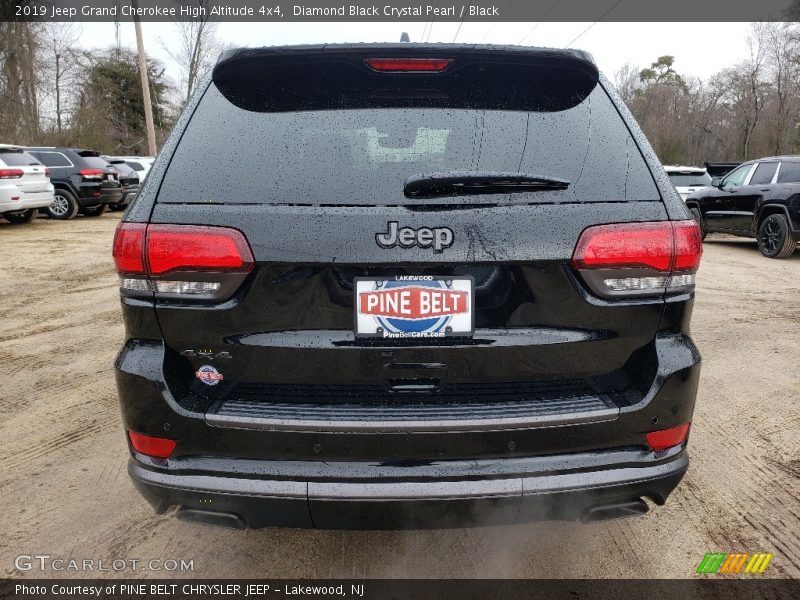 Diamond Black Crystal Pearl / Black 2019 Jeep Grand Cherokee High Altitude 4x4