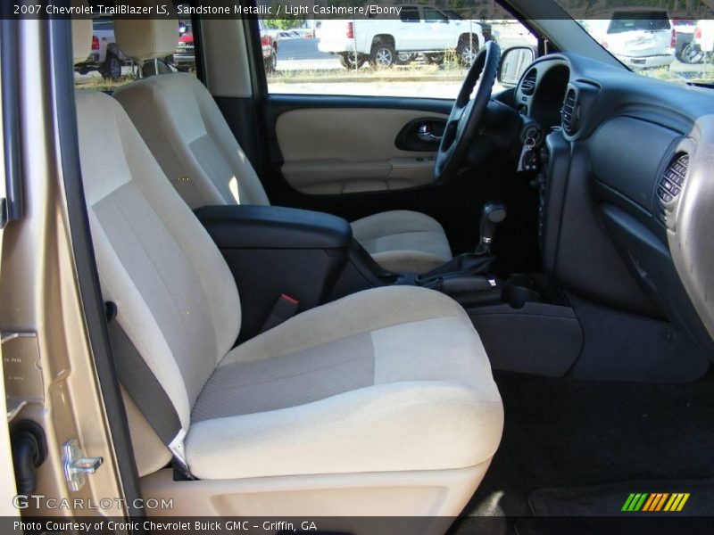 Sandstone Metallic / Light Cashmere/Ebony 2007 Chevrolet TrailBlazer LS