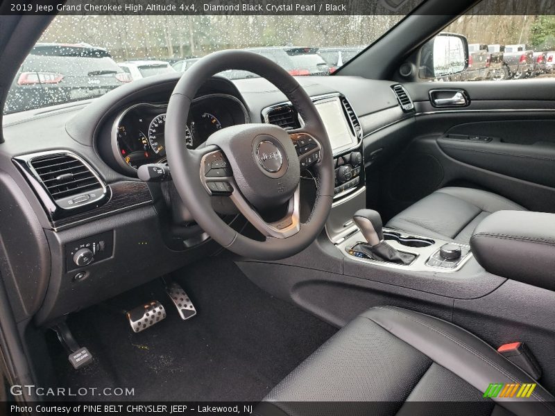 Diamond Black Crystal Pearl / Black 2019 Jeep Grand Cherokee High Altitude 4x4