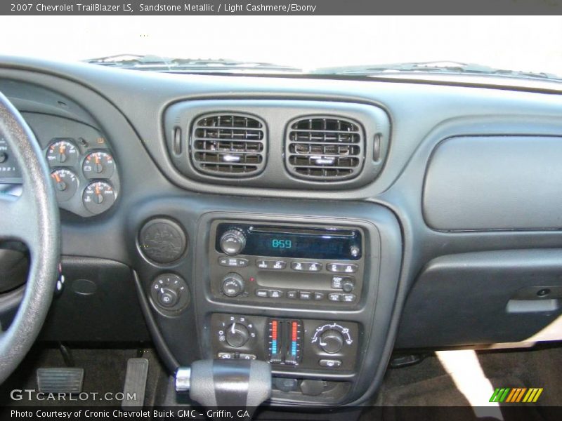 Sandstone Metallic / Light Cashmere/Ebony 2007 Chevrolet TrailBlazer LS