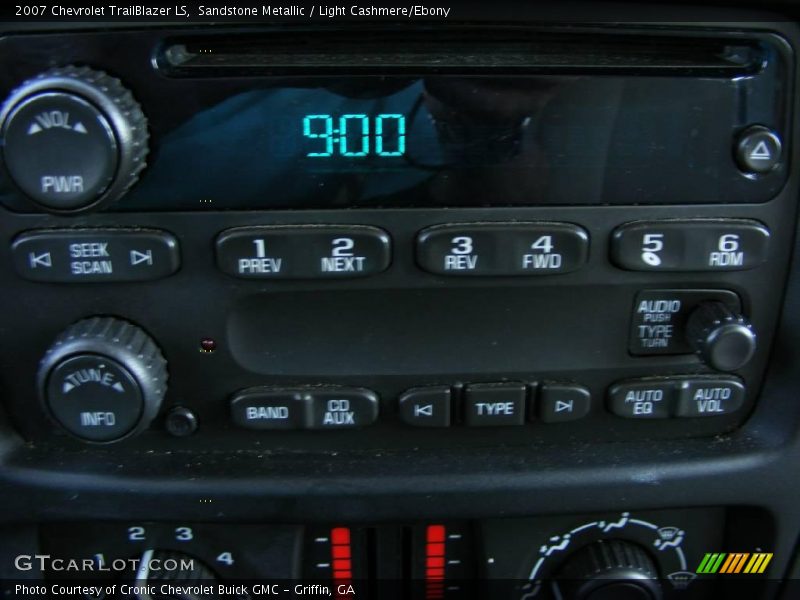 Sandstone Metallic / Light Cashmere/Ebony 2007 Chevrolet TrailBlazer LS