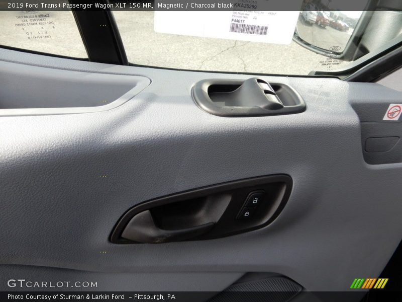 Magnetic / Charcoal black 2019 Ford Transit Passenger Wagon XLT 150 MR