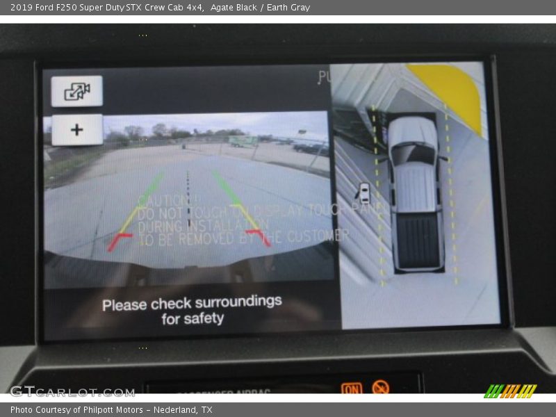 Agate Black / Earth Gray 2019 Ford F250 Super Duty STX Crew Cab 4x4