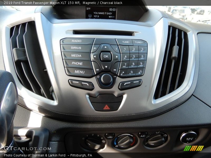 Magnetic / Charcoal black 2019 Ford Transit Passenger Wagon XLT 150 MR