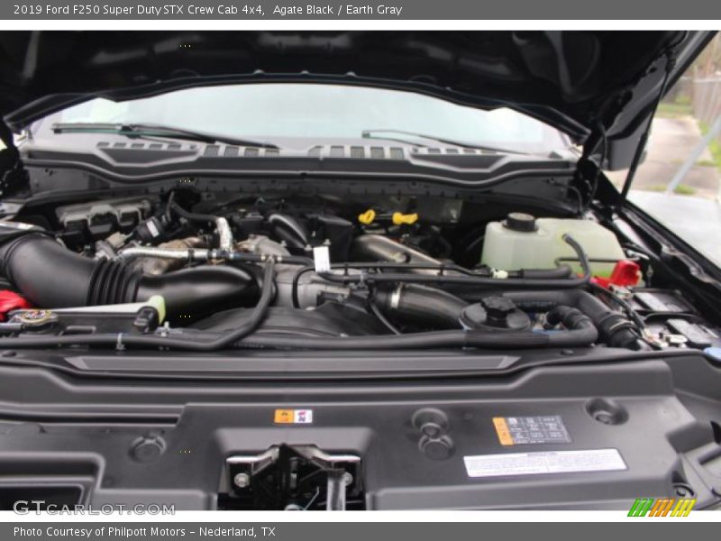 Agate Black / Earth Gray 2019 Ford F250 Super Duty STX Crew Cab 4x4