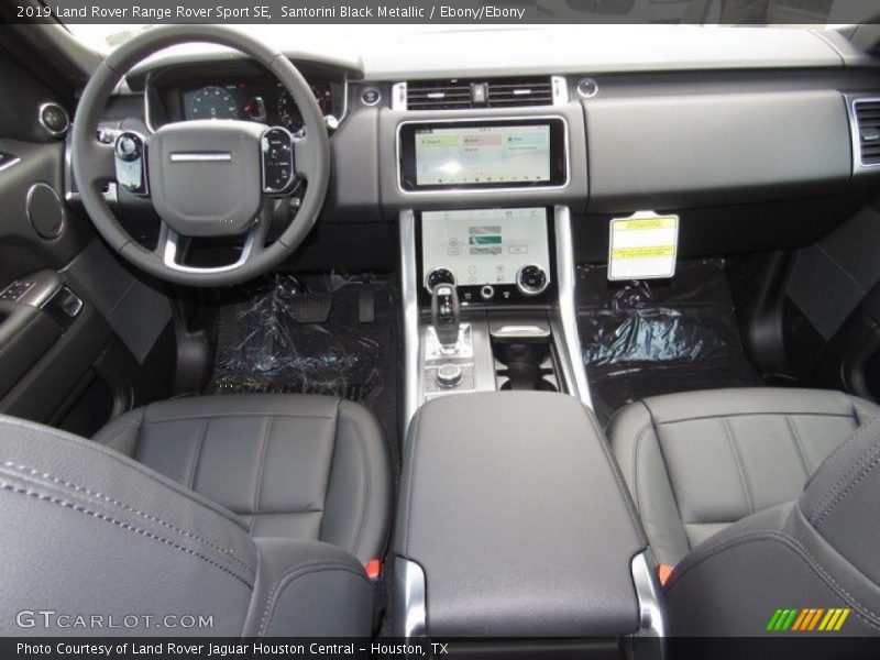 Santorini Black Metallic / Ebony/Ebony 2019 Land Rover Range Rover Sport SE