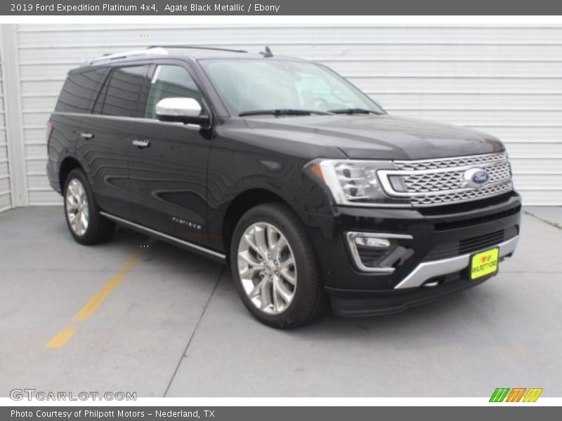 Agate Black Metallic / Ebony 2019 Ford Expedition Platinum 4x4