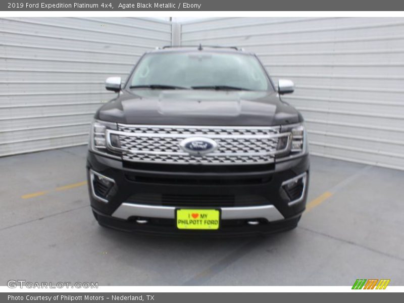 Agate Black Metallic / Ebony 2019 Ford Expedition Platinum 4x4
