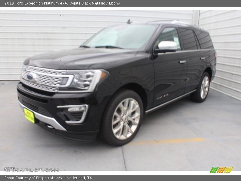 Agate Black Metallic / Ebony 2019 Ford Expedition Platinum 4x4