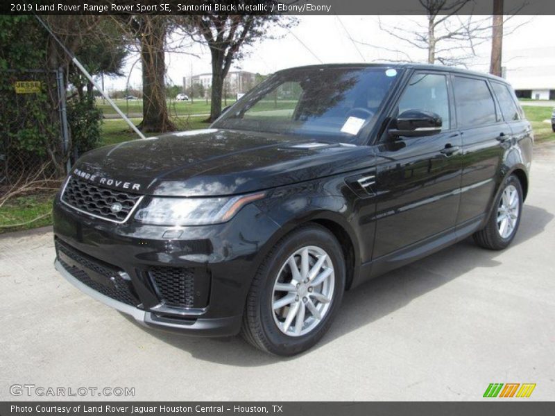 Santorini Black Metallic / Ebony/Ebony 2019 Land Rover Range Rover Sport SE