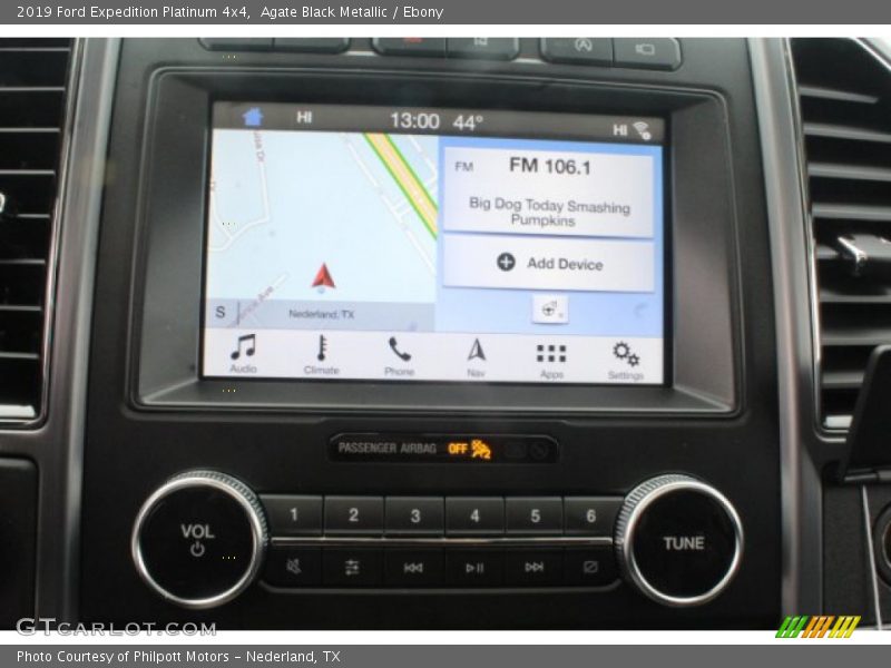 Agate Black Metallic / Ebony 2019 Ford Expedition Platinum 4x4