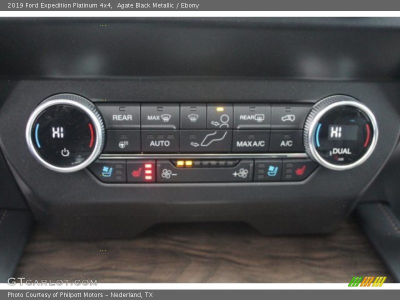 Agate Black Metallic / Ebony 2019 Ford Expedition Platinum 4x4