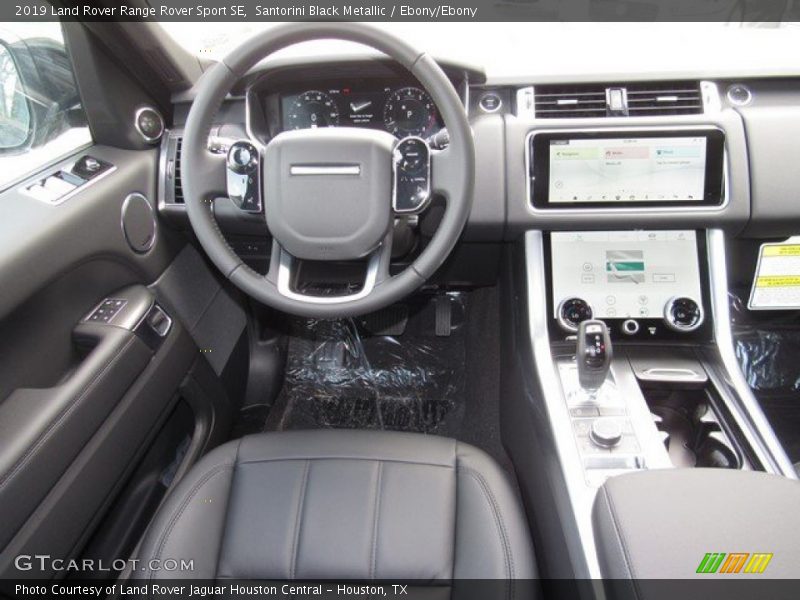Santorini Black Metallic / Ebony/Ebony 2019 Land Rover Range Rover Sport SE