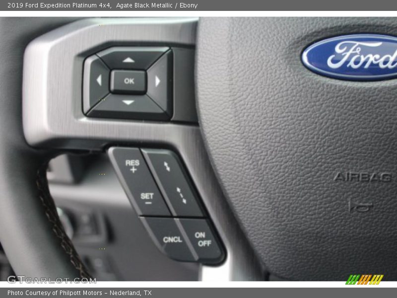 Agate Black Metallic / Ebony 2019 Ford Expedition Platinum 4x4