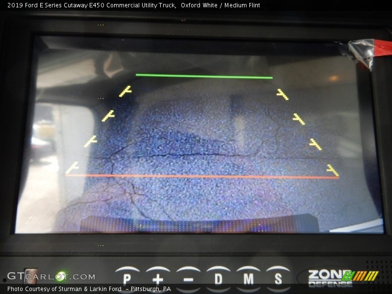 Oxford White / Medium Flint 2019 Ford E Series Cutaway E450 Commercial Utility Truck