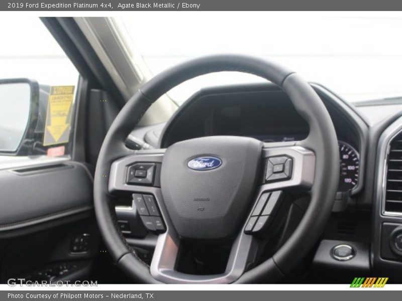 Agate Black Metallic / Ebony 2019 Ford Expedition Platinum 4x4