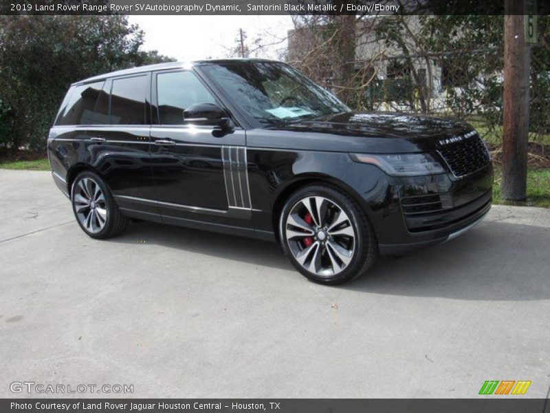 Santorini Black Metallic / Ebony/Ebony 2019 Land Rover Range Rover SVAutobiography Dynamic